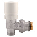 ROBINET D'ANGLE THERMOSTATISABLE POUR RADIATEURS 1/2 M - avec capuchon
