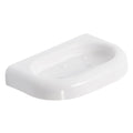PORTE SAVON SÉRIE « LINEA » cm 16 x 11 x H.2,5 - avec étiquette à suspendre en carton