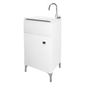 MOBILE LAVATOIO ANTA SINGOLA cm 45 x 50 x h.83 - bianco lucido