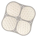 Rutschfeste Massagematte 'RELAX' 53 x 53 cm