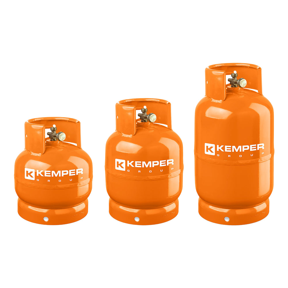 BOUTEILLE GPL 5 kg - 23 x 23 x H.43,5 cm