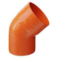 BOGEN 45° AUS PVC 45° Ø 80