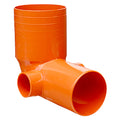 COUPE WC EN PVC ø 110 / 2 x 40