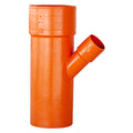 ABZWEIGSTÜCK REDUZIERT 45° AUS PVC 45° Ø 100 / 50