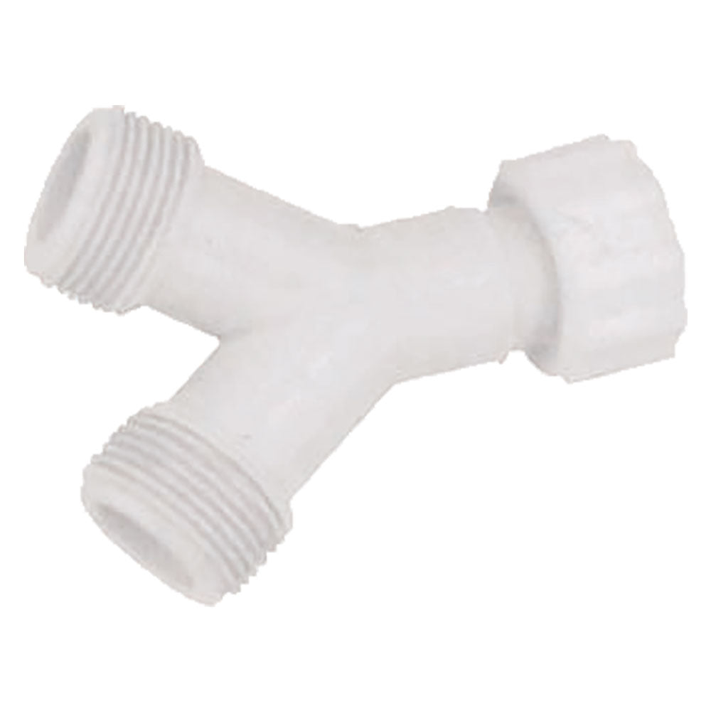 Y-STÜCK FÜR WASCHMASCHINEN-/GESCHIRRSPÜLER-ANSCHLUSSSCHLAUCH IG 3/4" x AG 3/4" x AG 3/4"