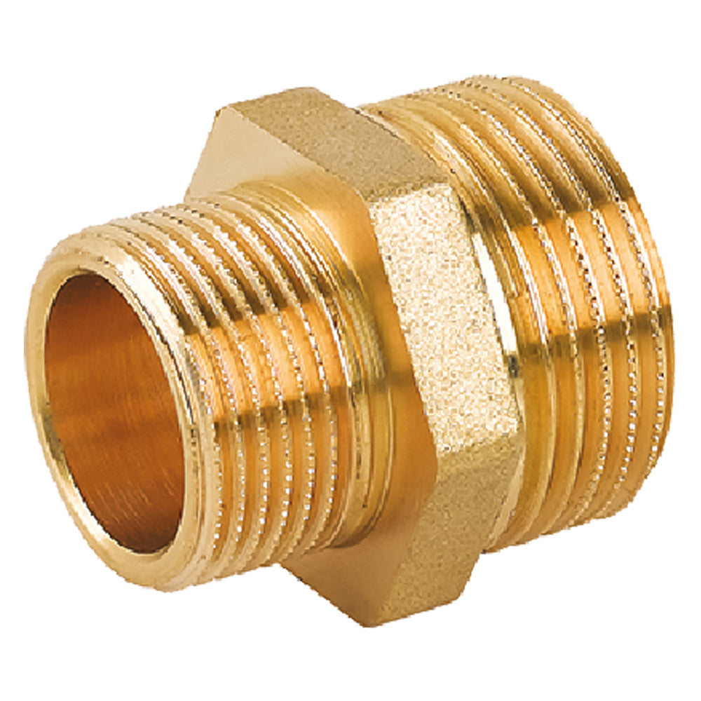 RACCORDO NIPPLO RIDOTTO 'ART. 1211' 1/2 x 1 (maschio x maschio)