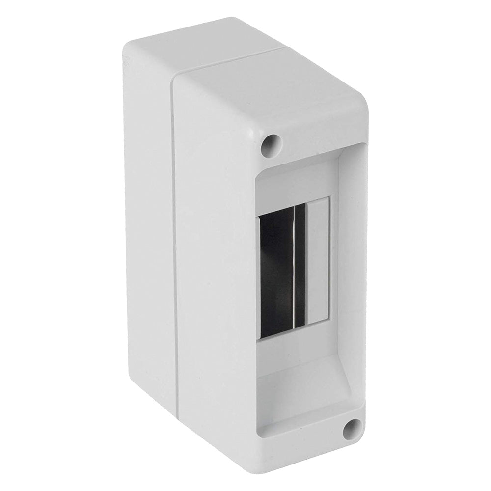 WANDMONTAGEGEHÄUSE 1/2 Module - mm. 130 x 45 x 85
