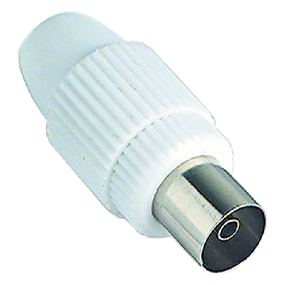 PRISE TV COAXIALE DROITE ø 9,5 mm