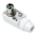 KOAXIAL-TV-STECKER WINKELIG ø 9,5 mm