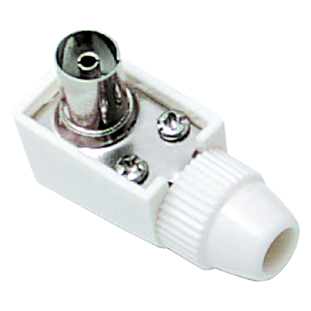 KOAXIAL-TV-STECKER WINKELIG ø 9,5 mm