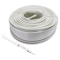 CÂBLE COAXIAL TV/SAT Ø 5 mm ± 0,8 mm x 25 mètres