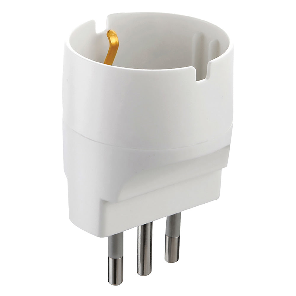 ADAPTATEUR SIMPLE fiche 2P + T 10A - art.71916