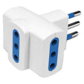 DREIFACH-ADAPTER pr.3 x 2P+T10/16A - sp.2P+T16A (Hängeverpackung)