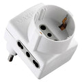 ADAPTATEUR TRIPLE « GAIN DE PLACE » Fiche 2P+T16A - art. 70066