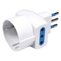 ADAPTATEUR art.CE37B - fiche 2P + T 10A - boîte à suspendre