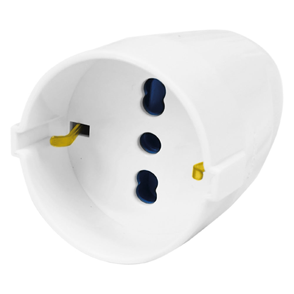 PRISE VOLANTE "SCHUKO" réf. CE36B - (boîte suspensible)