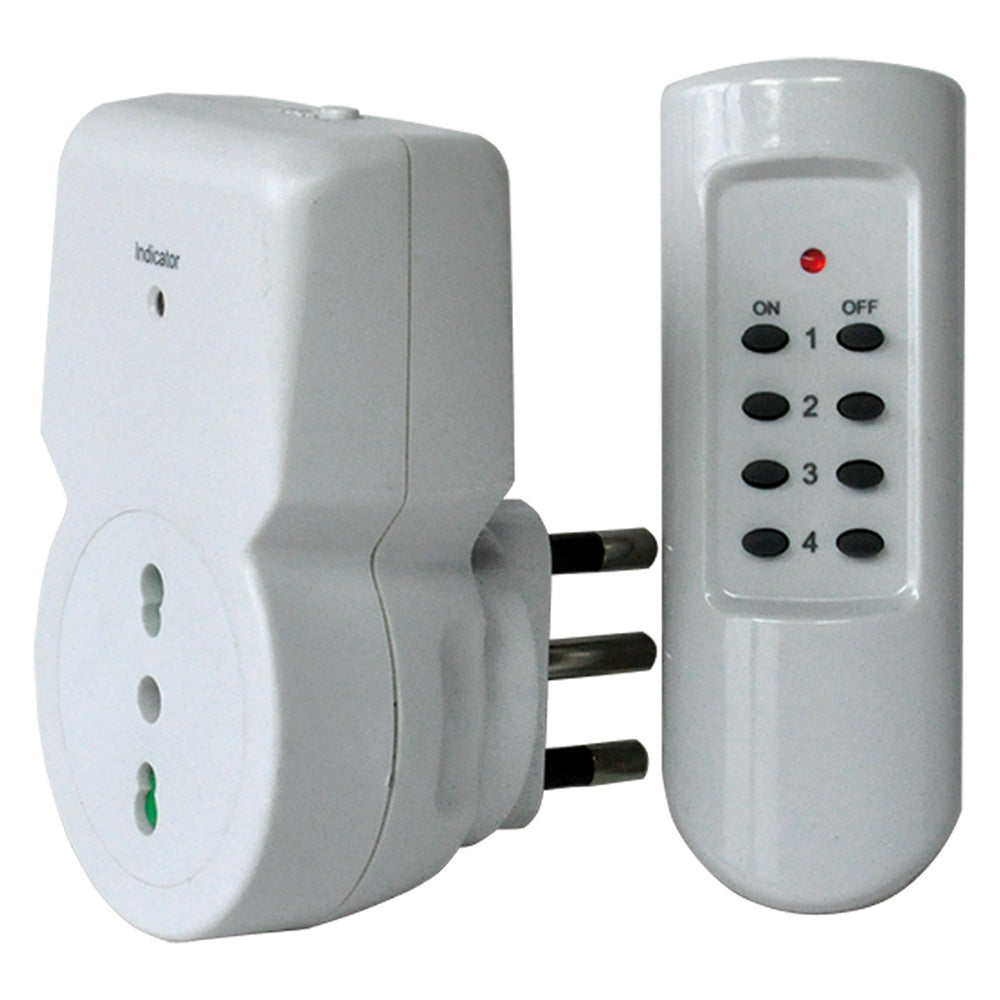 PRISE TÉLÉCOMMANDÉE 4 canaux