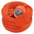 VERLÄNGERUNGSKABEL GERADE ORANGE 15 m - Art. 04020