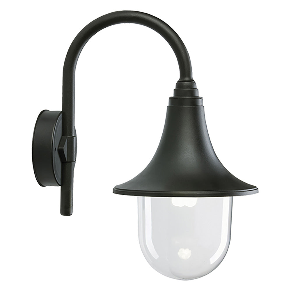 Wandleuchte „MARINE“ 60 W – 41 x 22 x 33 cm, schwarz