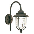 WANDLEUCHTE 'PORTO' 60 W - 35 x 18 x 27 cm rostfarben