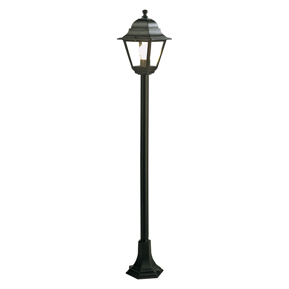 LAMPADAIRE AVEC COLONNE "OLD" 60 W - 18 x 18 x H 121 cm noir