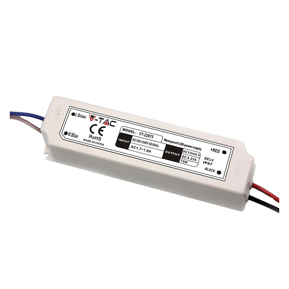 NETZTEIL FÜR LED-STREIFEN 100W-EINGANG 100-240V AUSGANG 24V 4.2A (IP65)