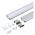 PROFILÉ RAIL EN ALUMINIUM POUR BANDE LED 3359 mm 61,5 x 14 -largeur max 20,7