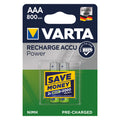 PILE RECHARGEABLES ACCU POWER 'HR03' Blister de 2 - 1,2 V - AAA