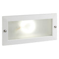 SEGNA PASSO LED INCASSO RETTANGOLARE APERTO 'ESCAPE' colore nero - 10 watt
