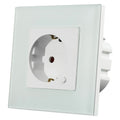 Unterputz-WLAN-Multifunktionssteckdose 10A - Farbe Weiß