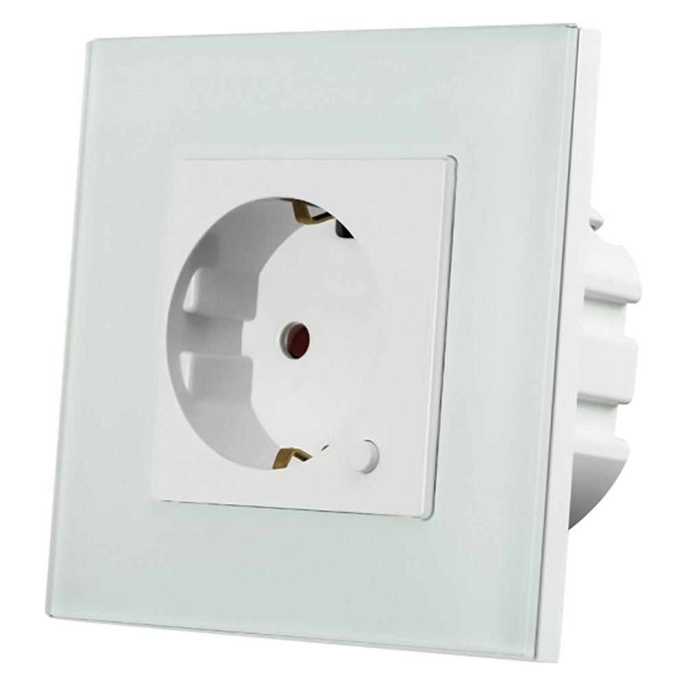 Unterputz-WLAN-Multifunktionssteckdose 10A - Farbe Weiß