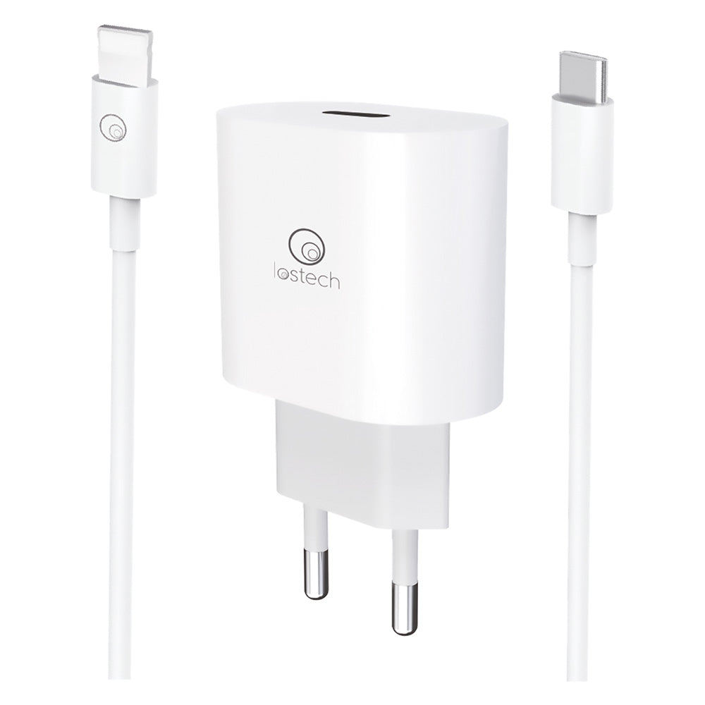 WANDLADEGERÄT MIT KABEL Lightning-Kabel