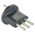 ADAPTATEUR FIXE SCHUKO VERS PRISE 10A de prise Schuko vers prise 2P+T 10A - 70035
