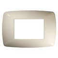 PLAQUE BLANCHE BRIO 3 postes - 3203/WH