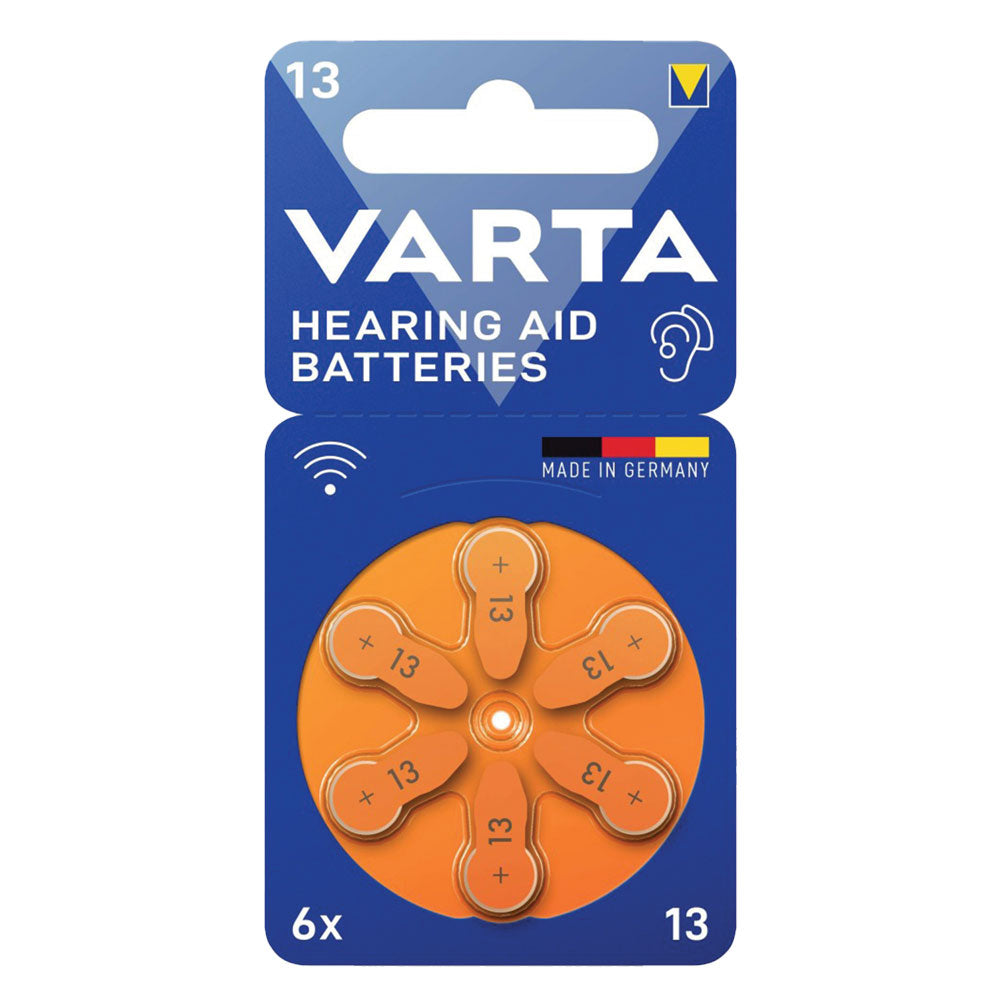 HÖRGERÄTEBATTERIE '13' Packung 6 - 1,45 V