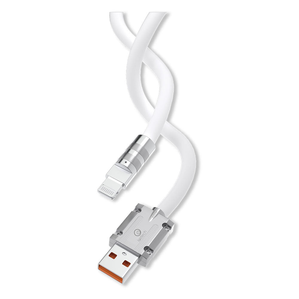 CÂBLE POUR SMARTPHONE/TABLETTE « CHARGE RAPIDE » USB / Type C - rouge