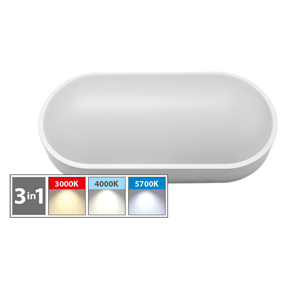 LED-Deckenleuchte OVAL 'BV' 12W - 800 Lumen