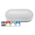 PLAFONIERA LED OVALE 'BV' 18W - 1600 lumen
