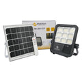 PROJECTEUR À LED "CCT" AVEC PANNEAU SOLAIRE 50W (panneau 6W) - cm 19,8 x 19,3 x 4,8 / 550 lumens
