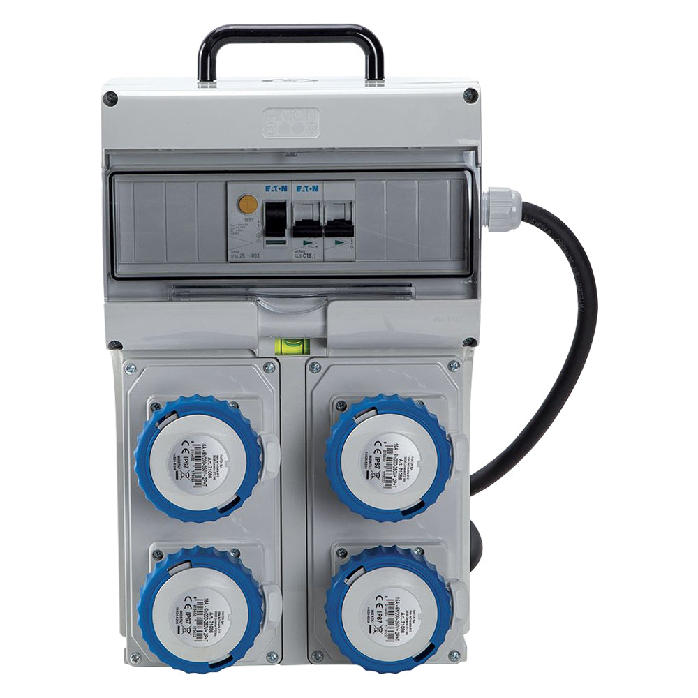 QUADRO ELETTRICO 'PL 220/4' potenza max.3 kw + pulsante emerg.
