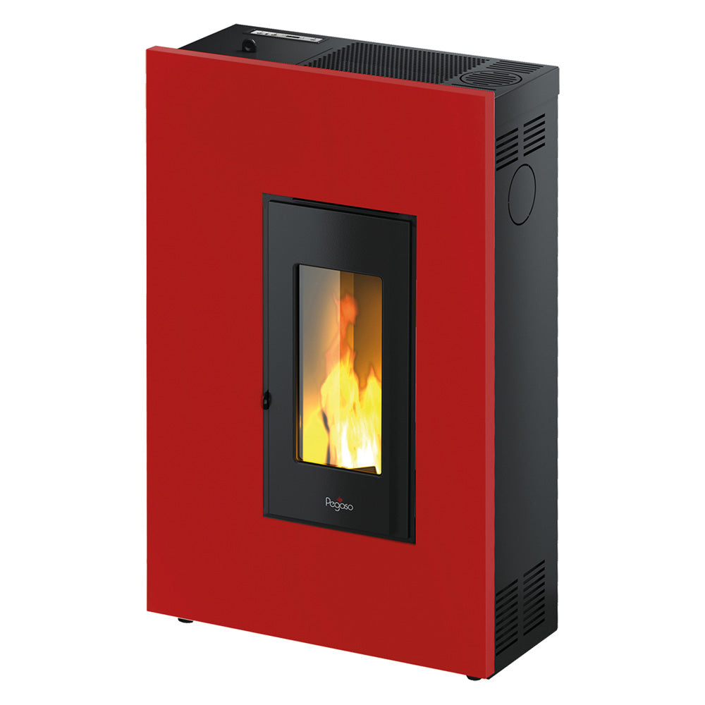 POÊLE À GRANULÉS « MADISON 5 » 5,2 kW - couleur rouge