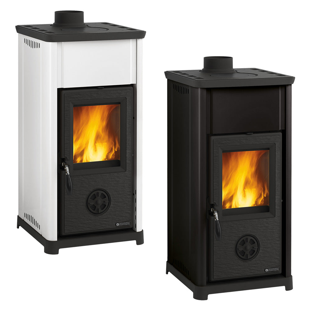 POÊLE À BOIS « TEA » 6,6 kW - couleur blanc