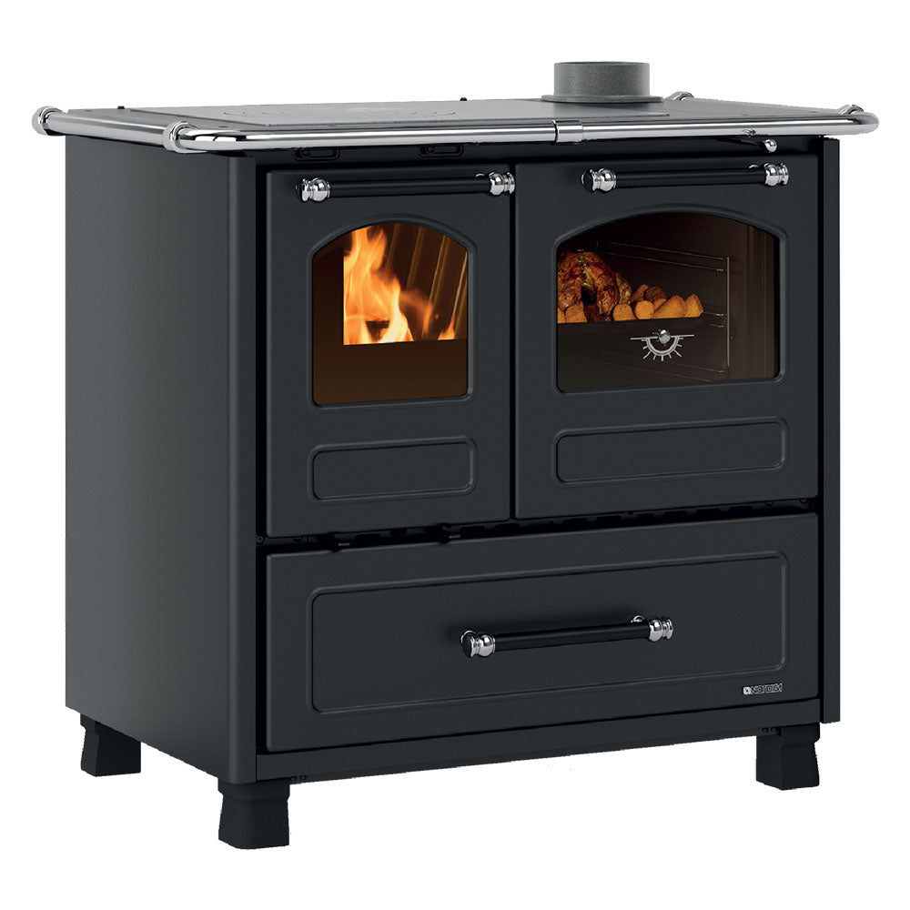 CUCINA A LEGNA 'FAMILY 4,5' 7,5 kW - colore bianco