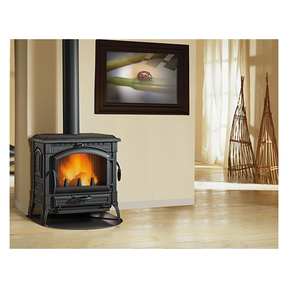 POÊLE À BOIS « ISOTTA EVO » 11,9 kW - coloris noir anthracite