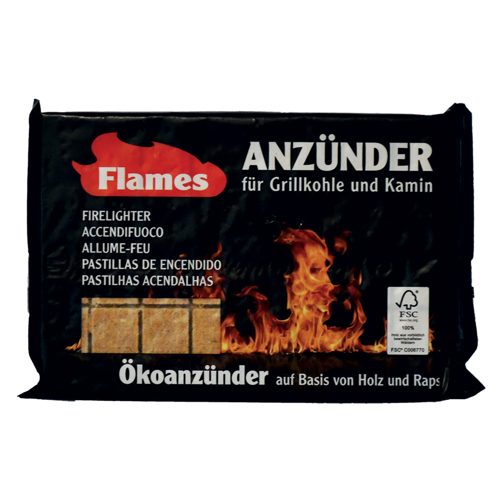 ALLUME-FEU ÉCOLOGIQUE « FLAMES » 32 cubes