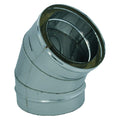 COUDE DOUBLE PAROI À 45° ø cm 13/18