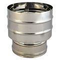 DOPPELWANDIGER WINDSCHUTZHAUBEN-RAUCHFANGEINSATZ ø 20/25 cm