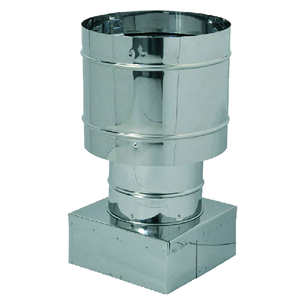 Rauchfangaufsatz 'QUATTRO VENTI' 27 x 27 cm
