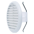 GRILLE D'AÉRATION AVEC RESSORT INCLINABLE À 90° ø 14,5 cm - trou 8 > 12,5 cuivré