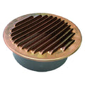 GRILLE D'AÉRATION EN CUIVRE ø 10 cm